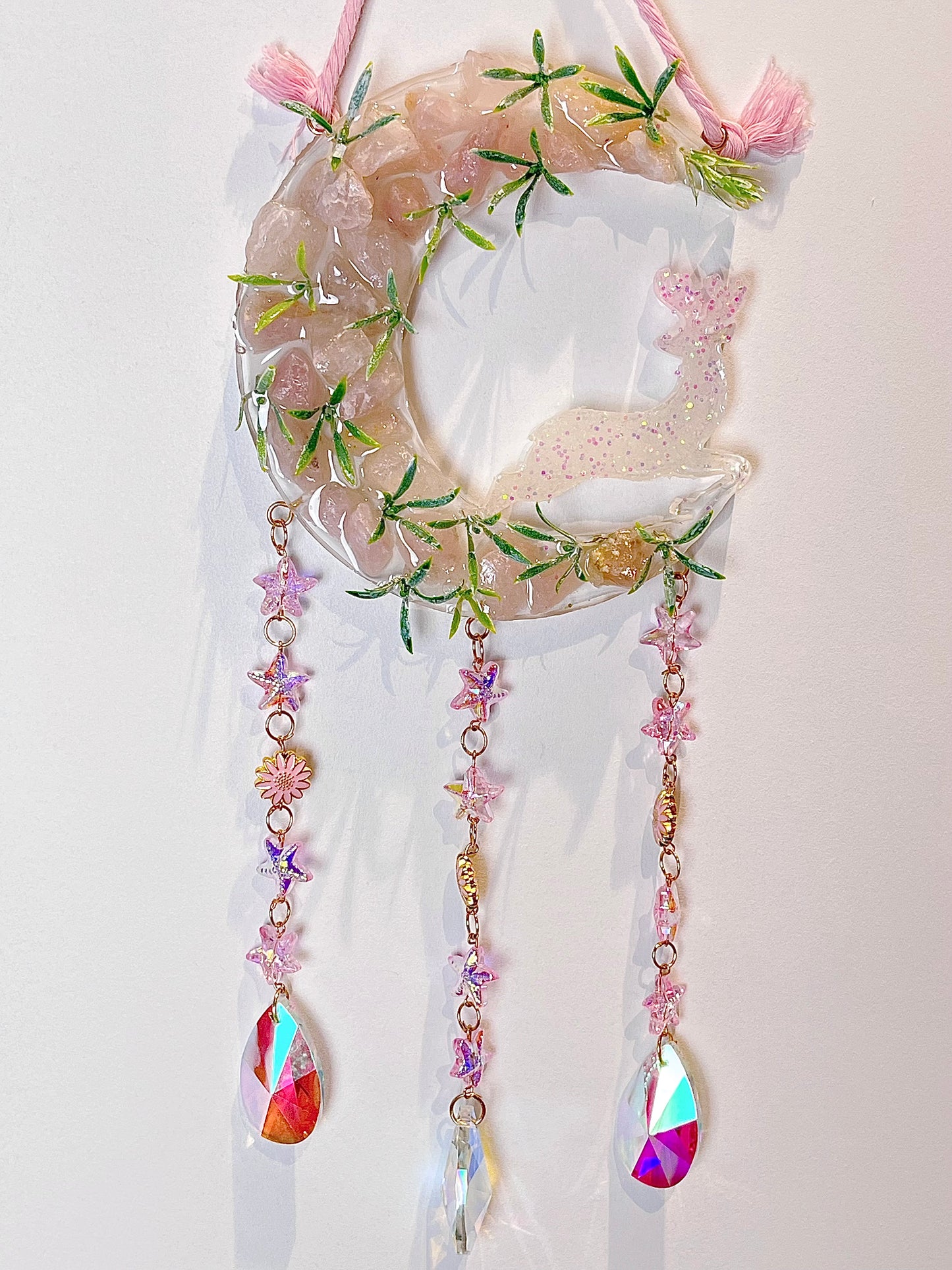 Krystall solfanger, Rosenkvarts