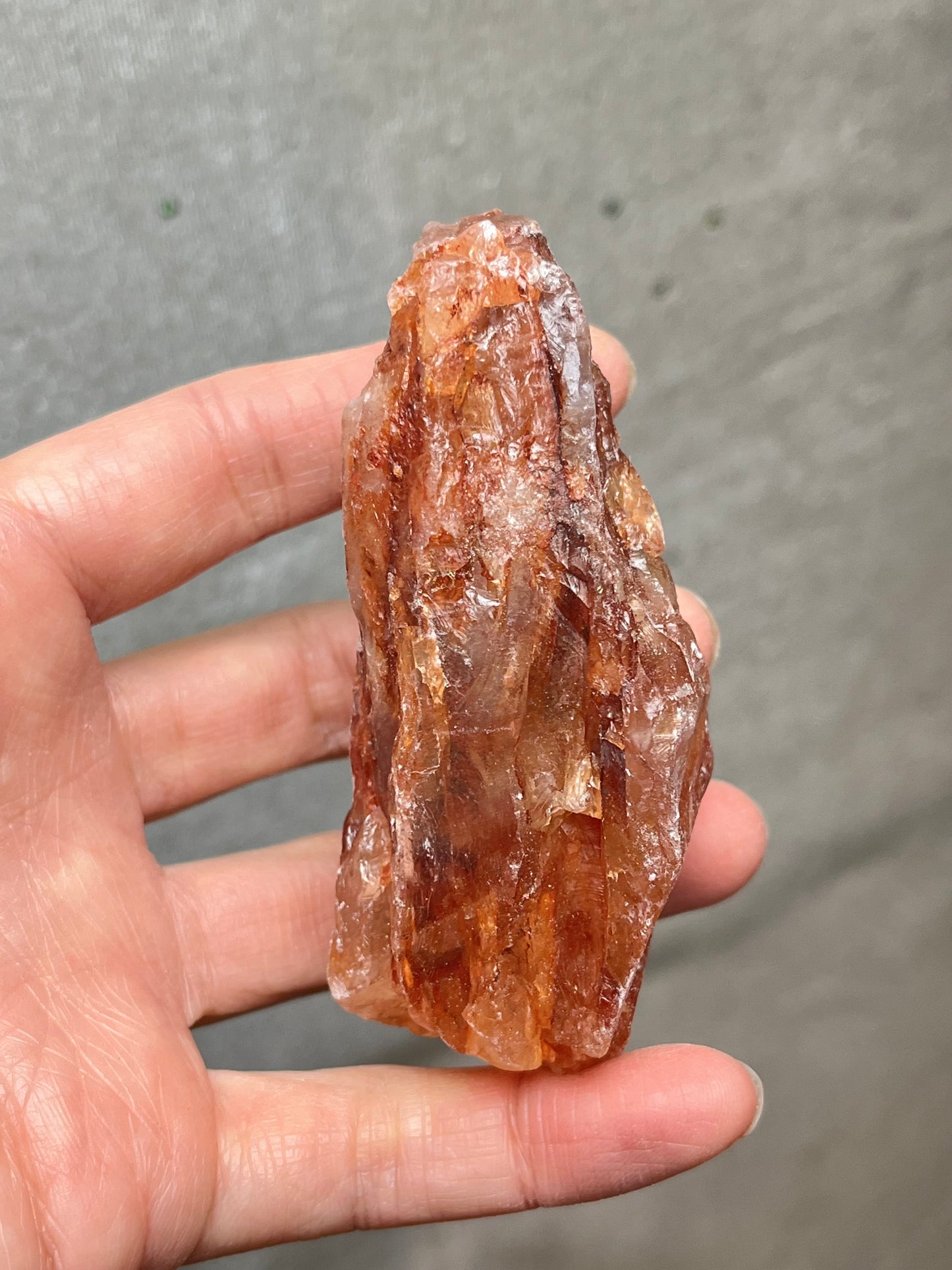 Flammekvarts Rå 70-90mm