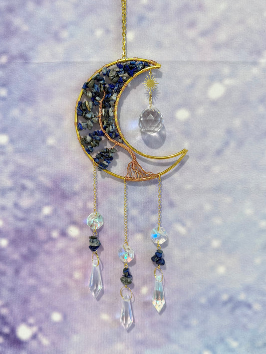 Krystall solfanger, Lapis lazuli