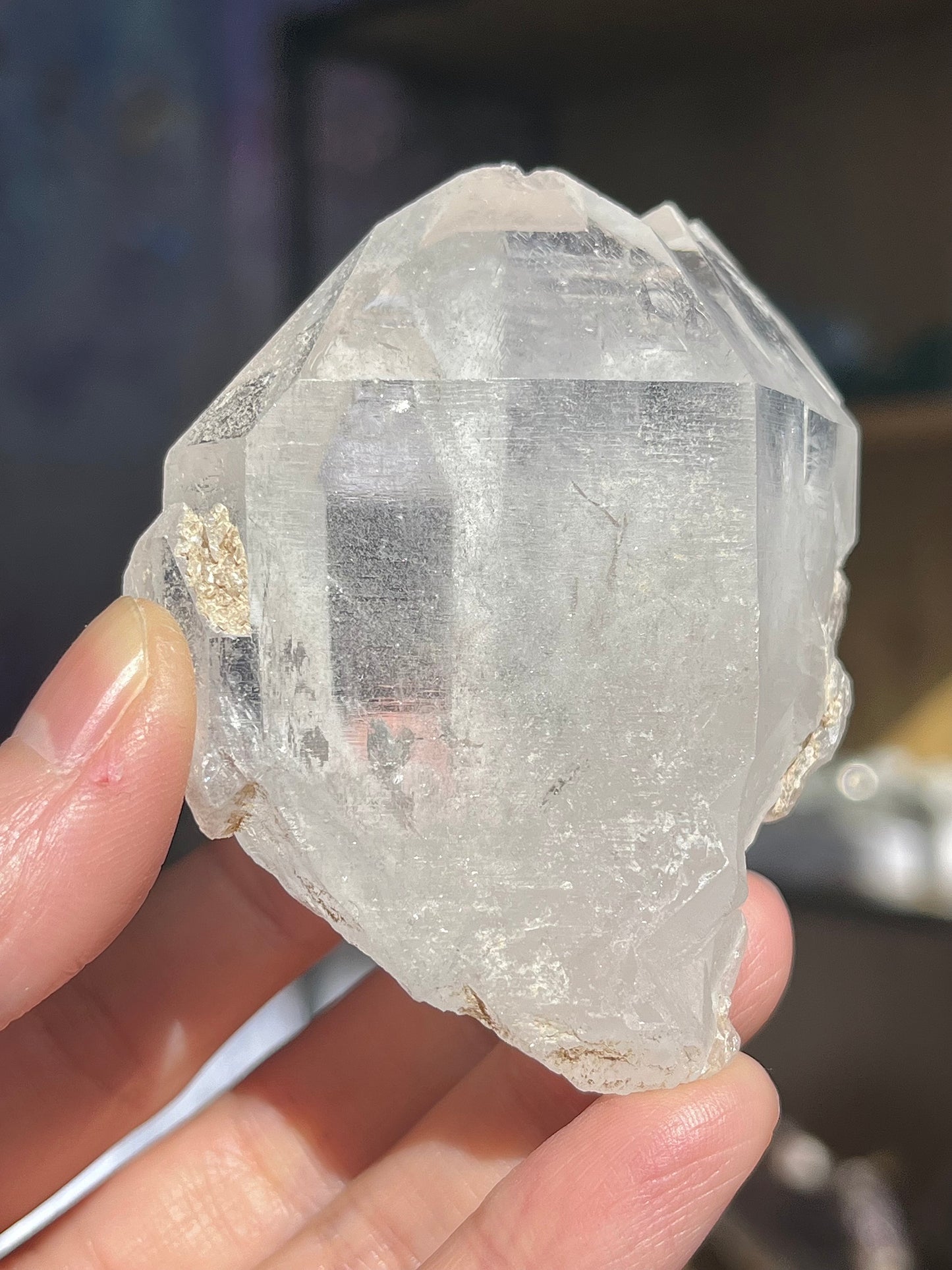 Bergkrystall fra Hashupi Mine (Hashupi-kvarts)