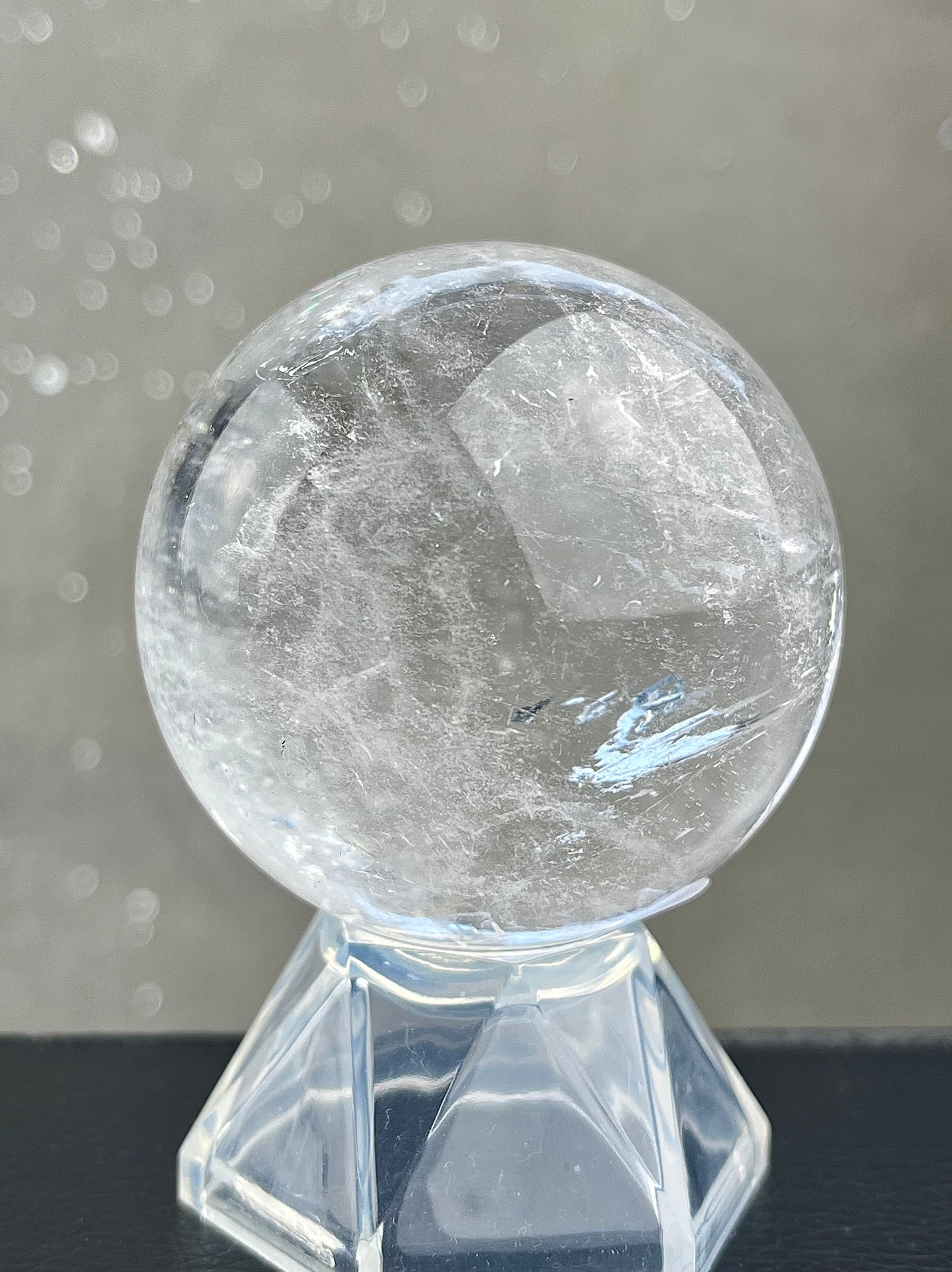 Bergkrystall klarkvarts Kule