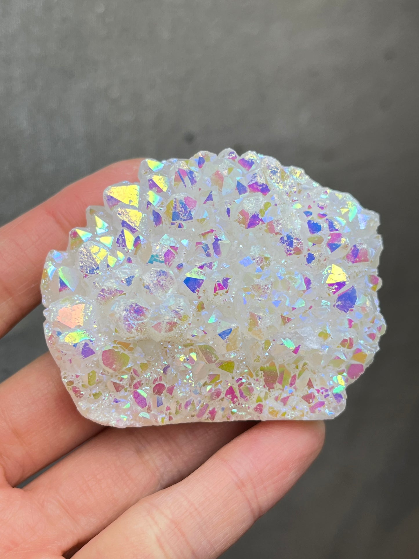 Aurakrystall Gruppe Regnbue