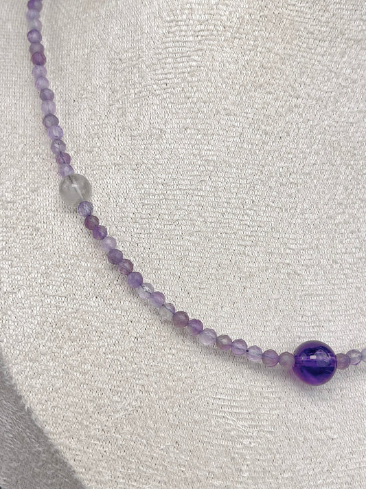 Ametyst Halskjede