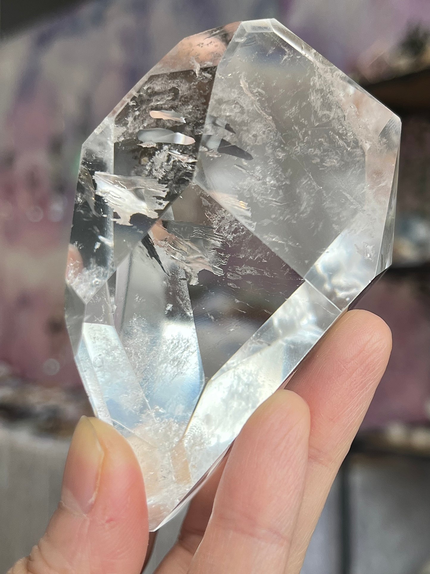 Rock Crystal Clear Quartz Free Form