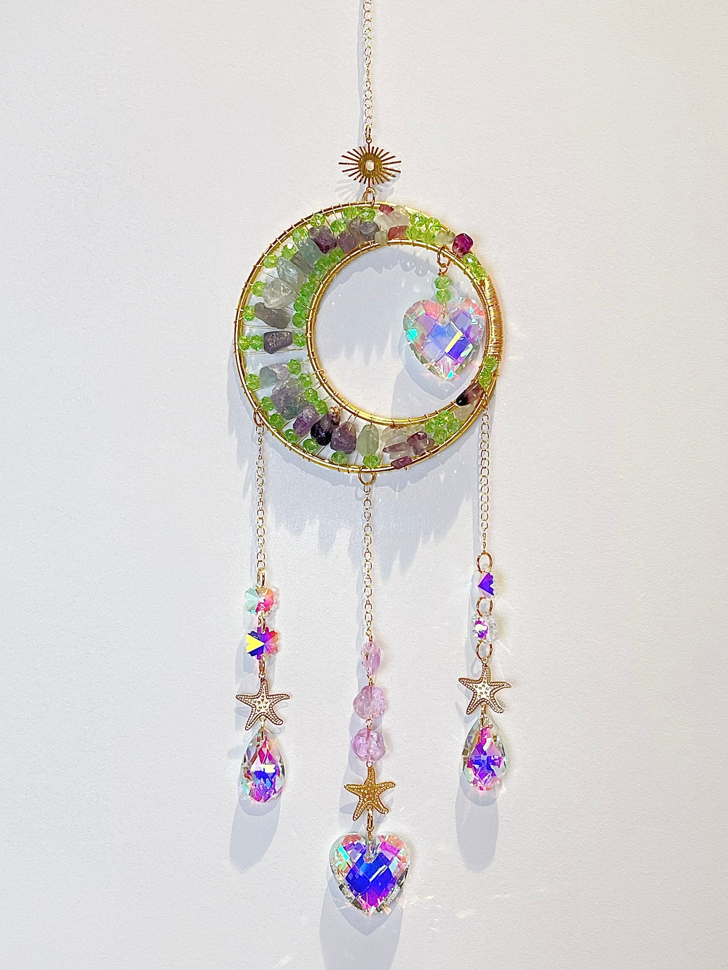 Krystall solfanger, Fluoritt