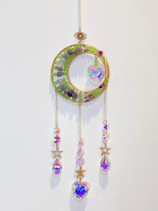 Krystall solfanger, Fluoritt