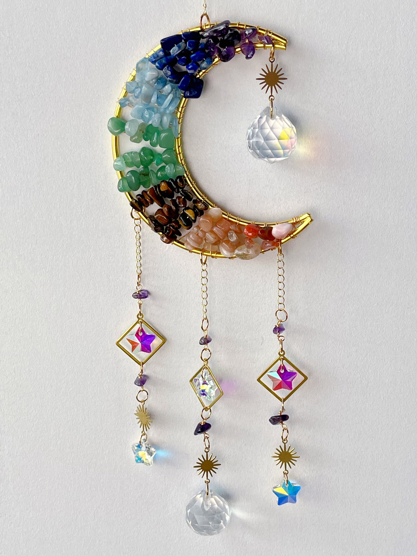 Krystall solfanger, Chakra
