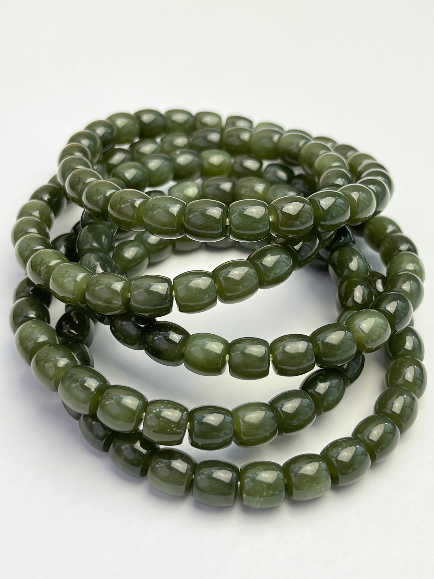 Jade, Nefritt armbånd 7-8mm+