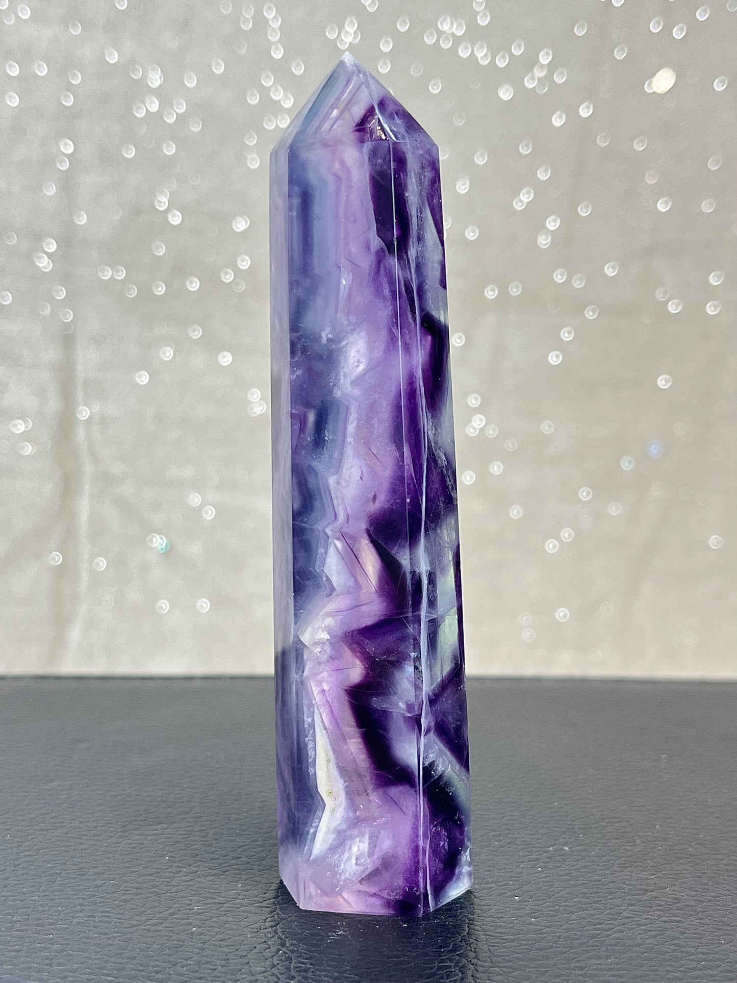 Rainbow Fluorite tower