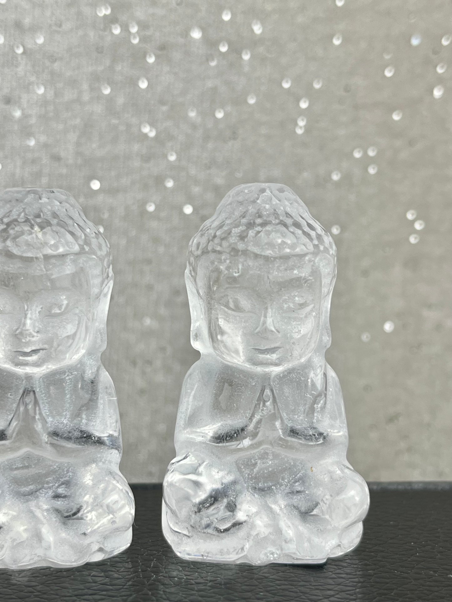 Bergkrystall klarkvarts Buddha