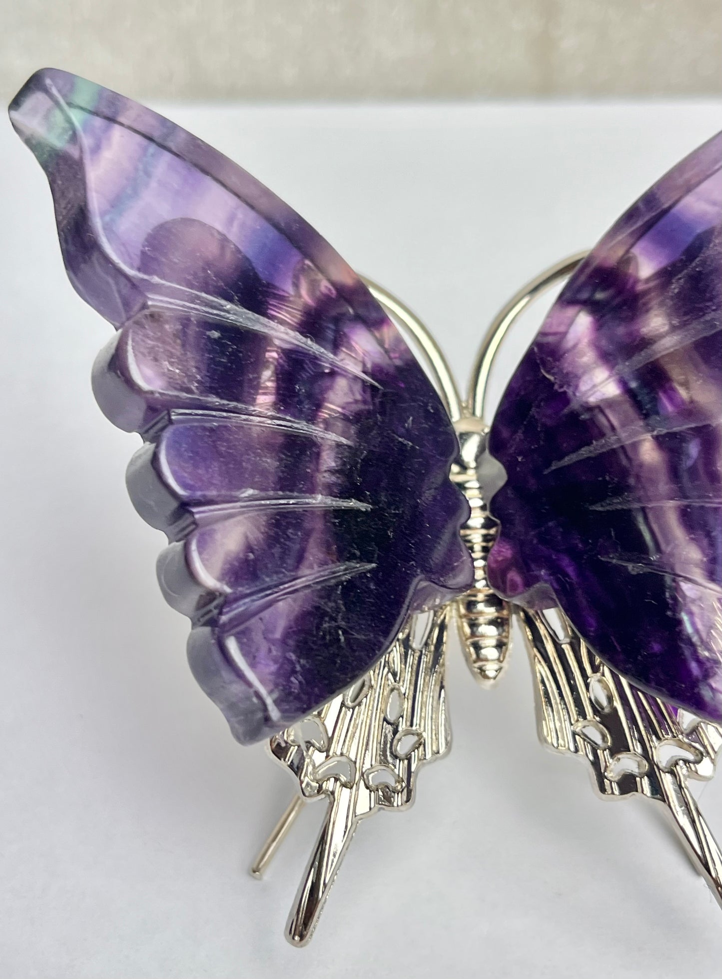 Regnbue Fluoritt Sommerfugl