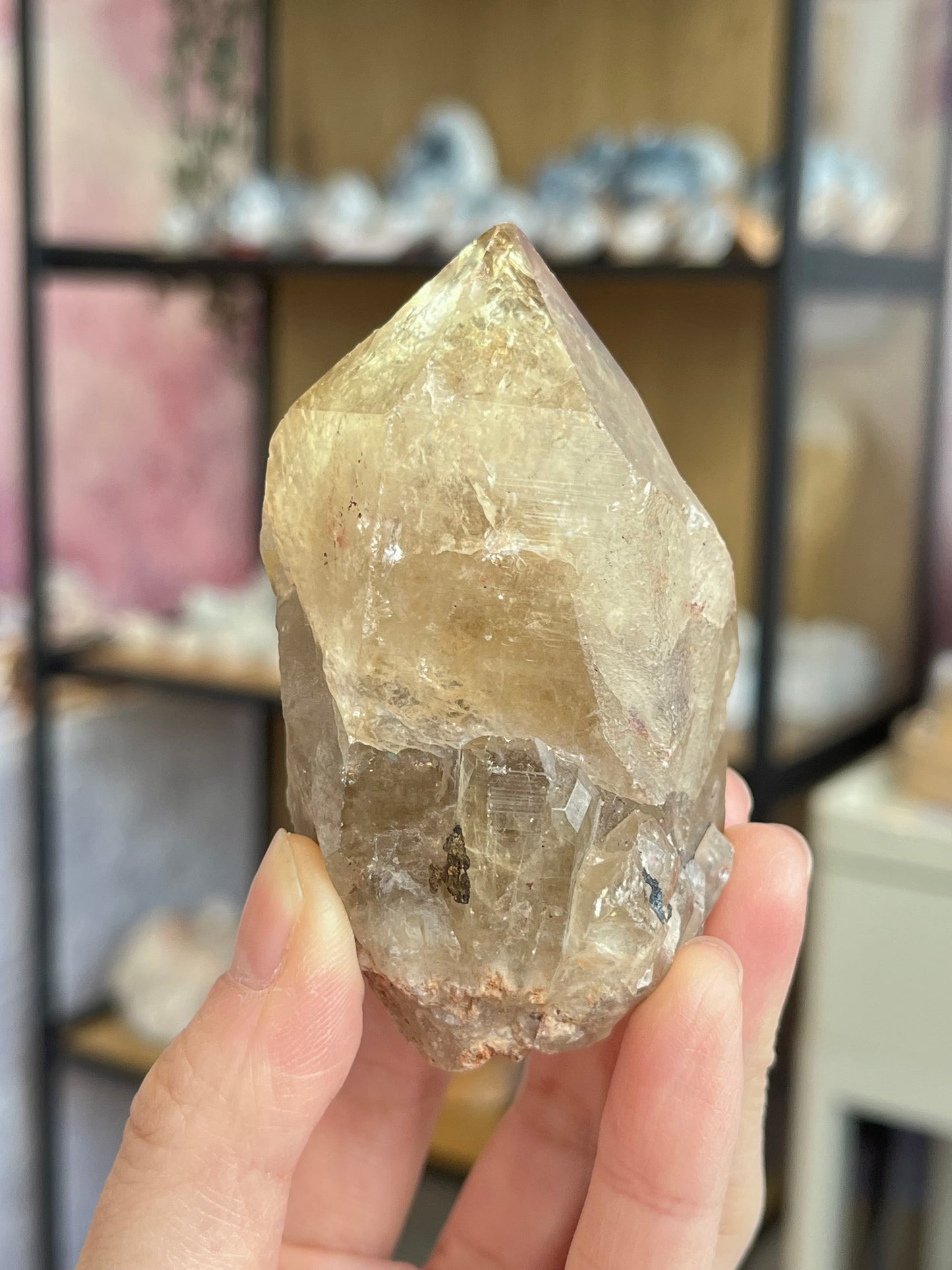 Naturlig citrin fra Kongo (Kundalini citrin)