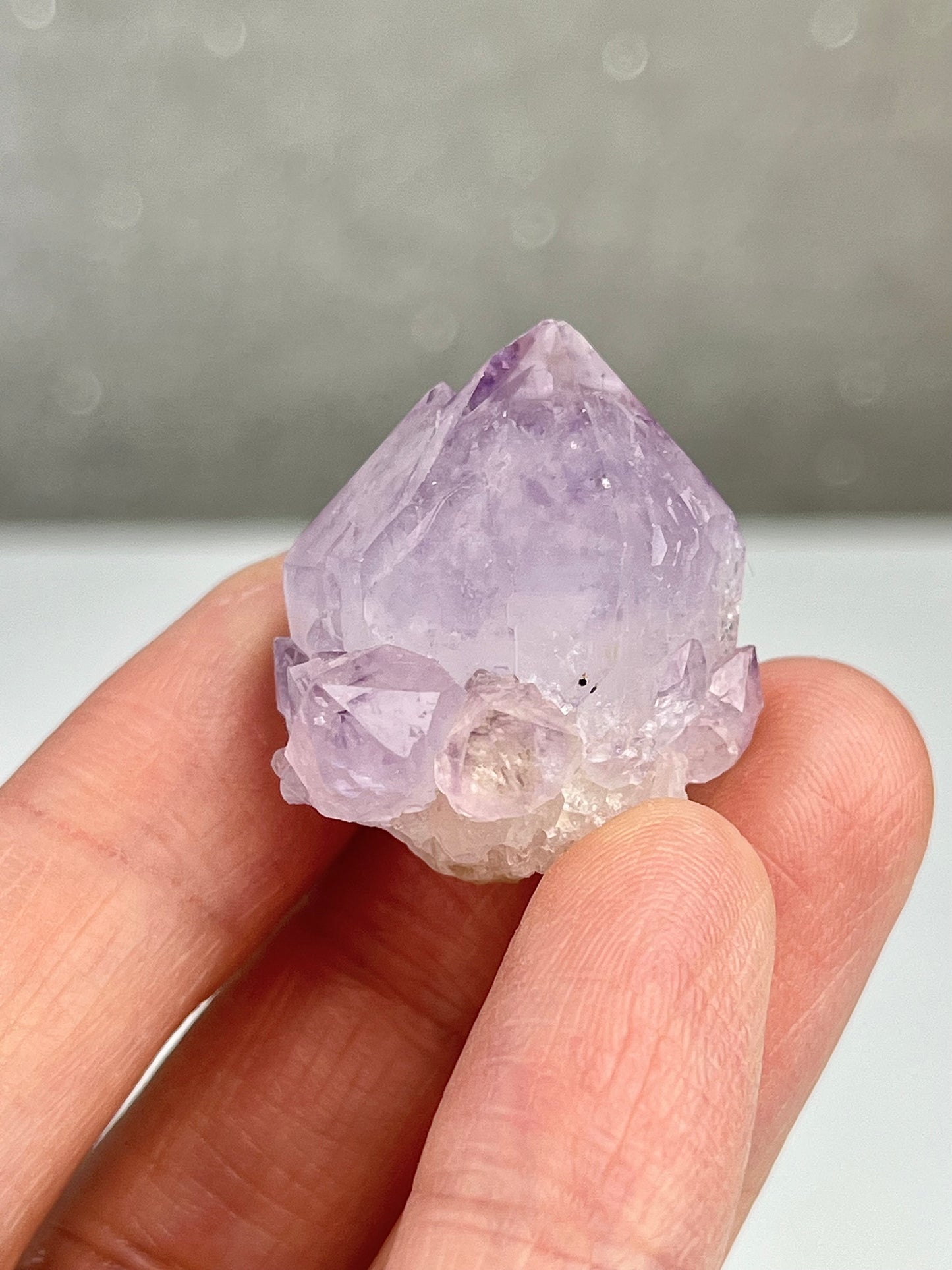 Ametyst kaktuskvarts (spirit quartz)