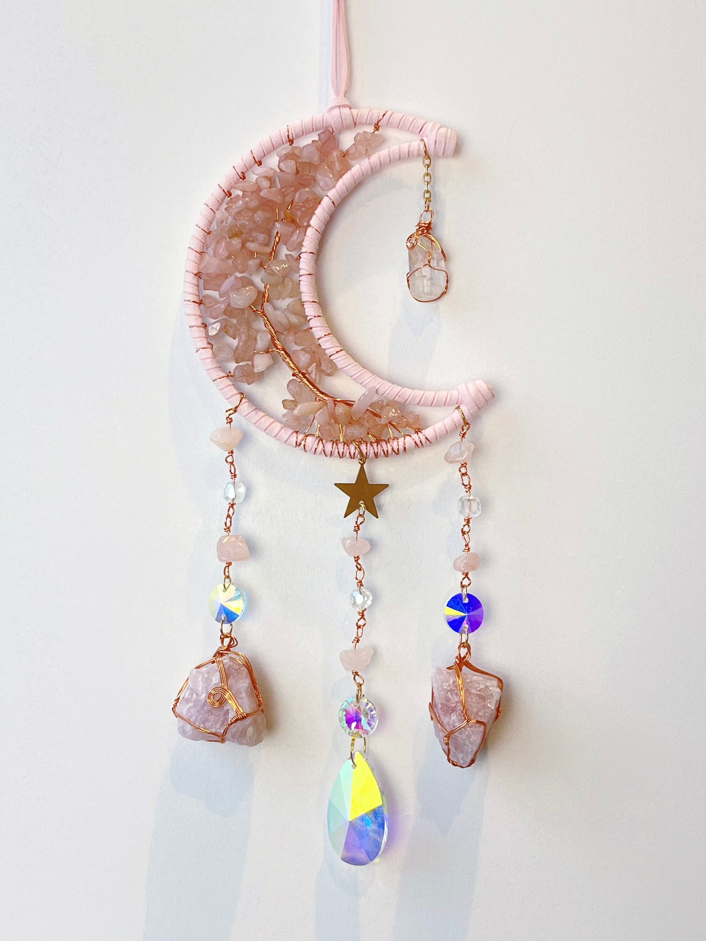 Krystall solfanger, Rosenkvarts