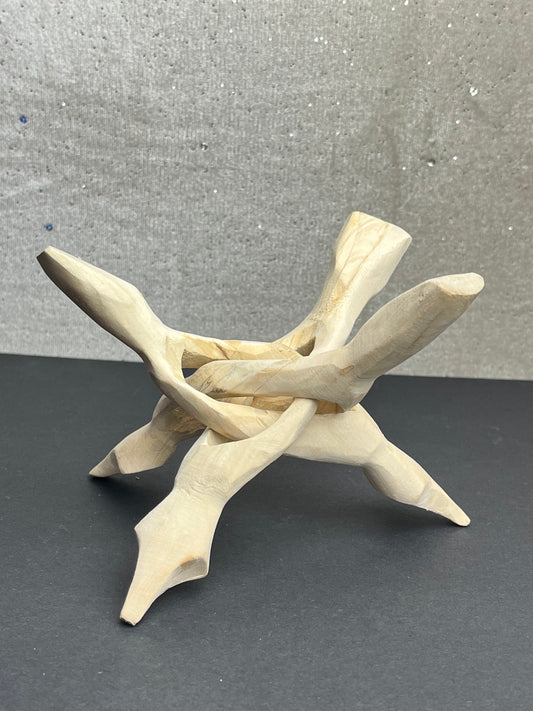 Treholder for Abalone Skjell