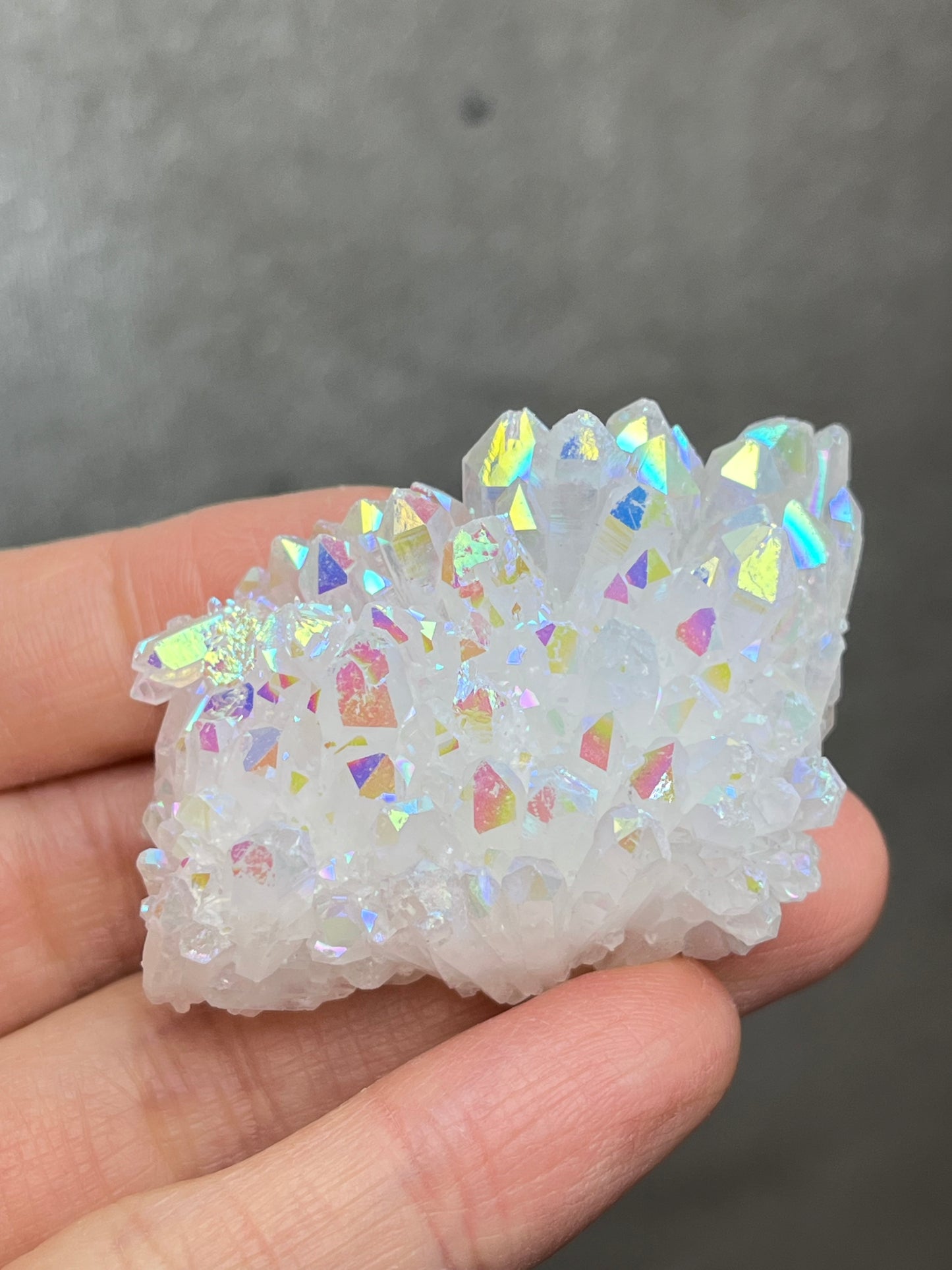 Aurakrystall Gruppe Regnbue