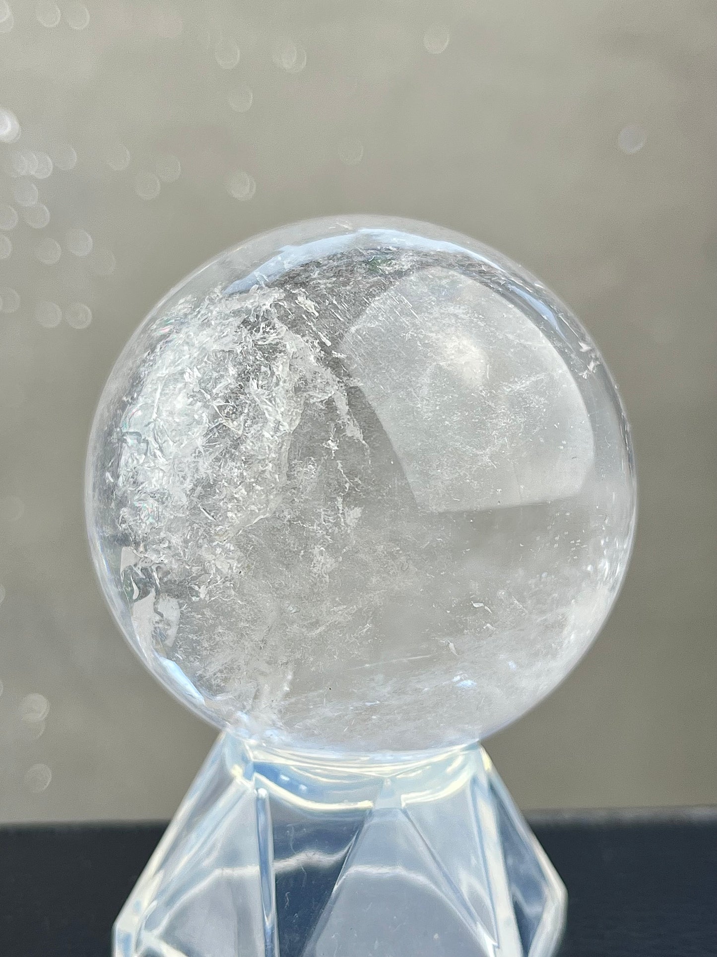 Bergkrystall klarkvarts Kule