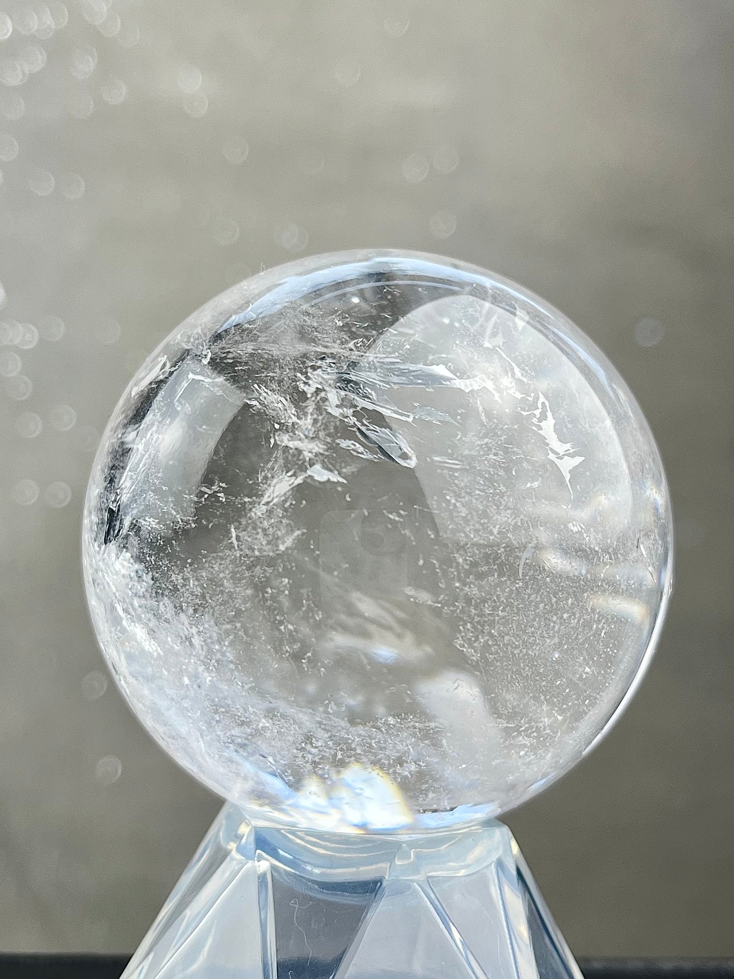 Bergkrystall klarkvarts Kule