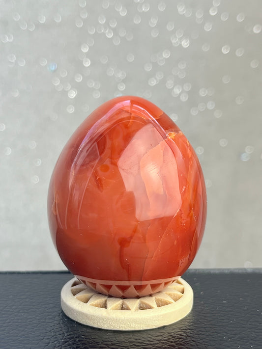 Druzy Karneol Egg