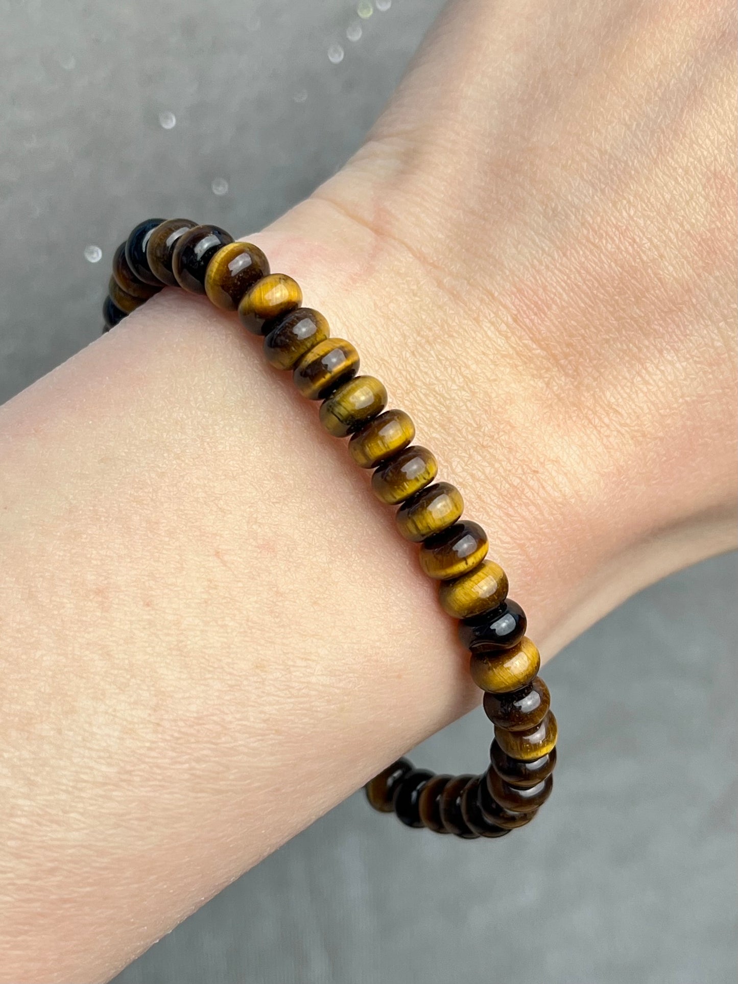 Tigerøye armbånd 8mm+