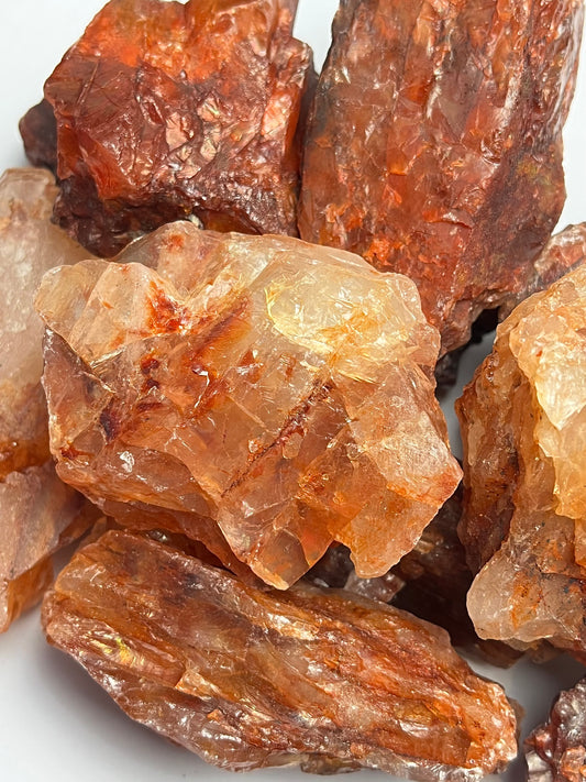 Flammekvarts Rå 70-90mm