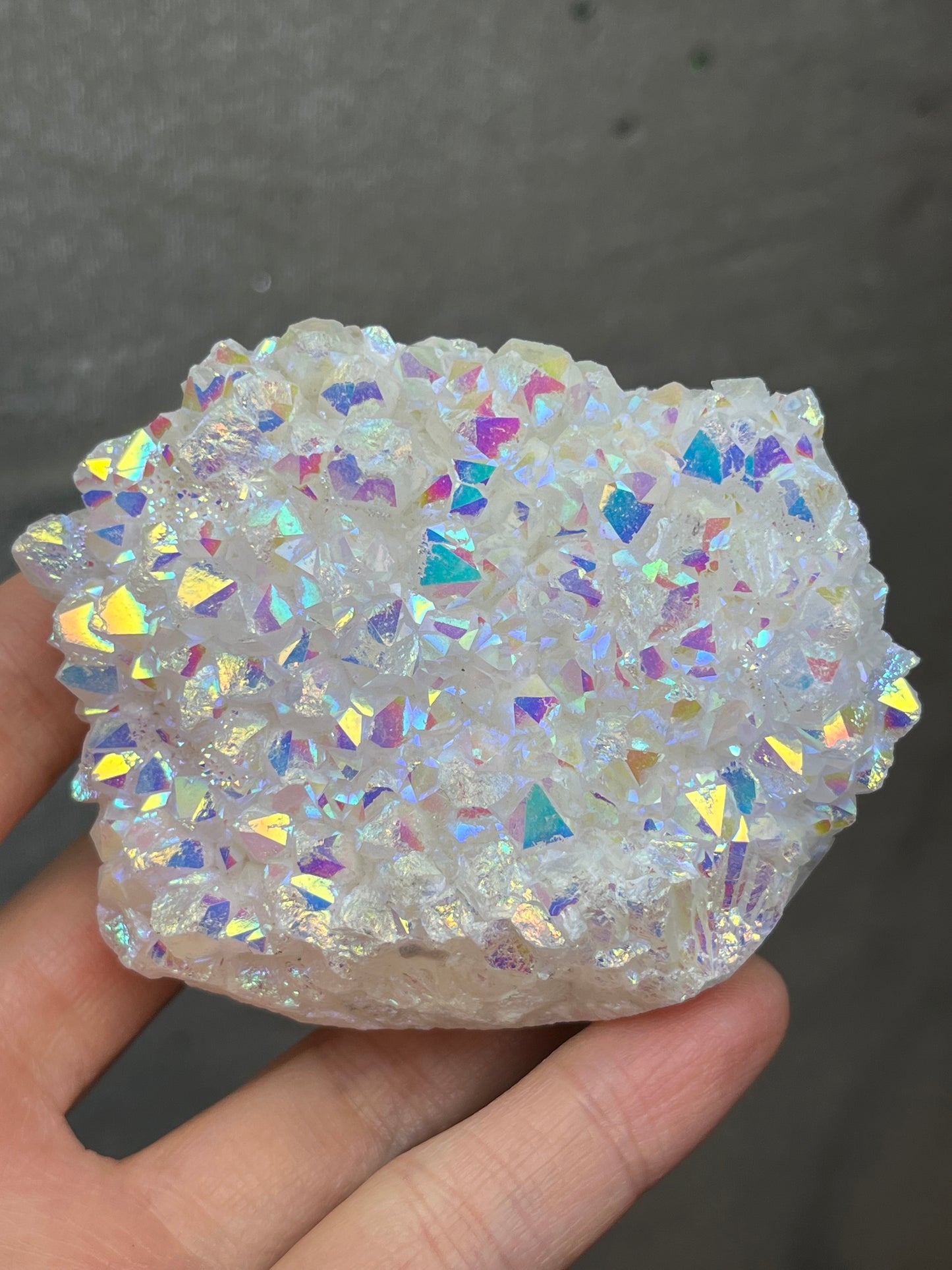 Aurakrystall Gruppe Regnbue