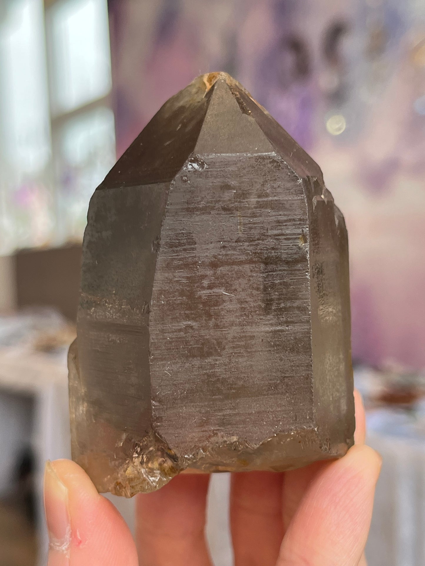 Natural Smoky Quartz Point