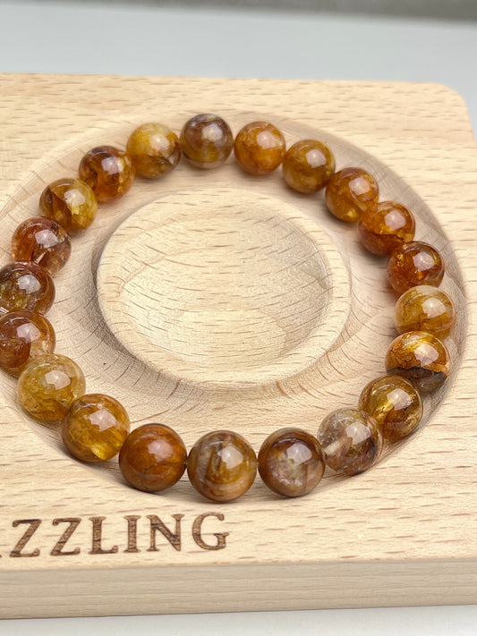 Golden healer kvarts armbånd 9mm+