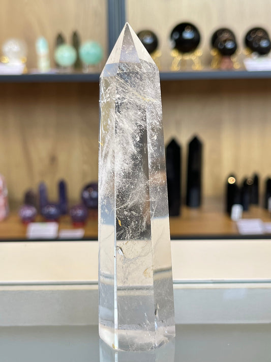 Bergkrystall klarkvarts tårn