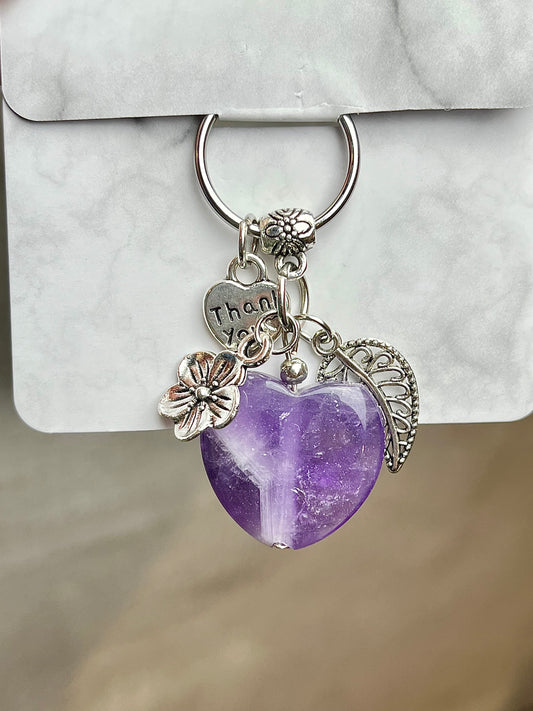 Ametyst Nøkkelring