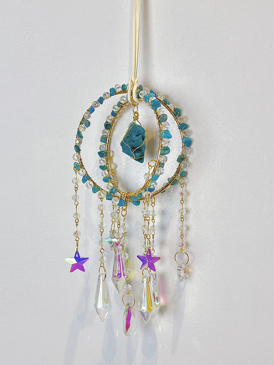 Krystall solfanger, Blå Apatitt