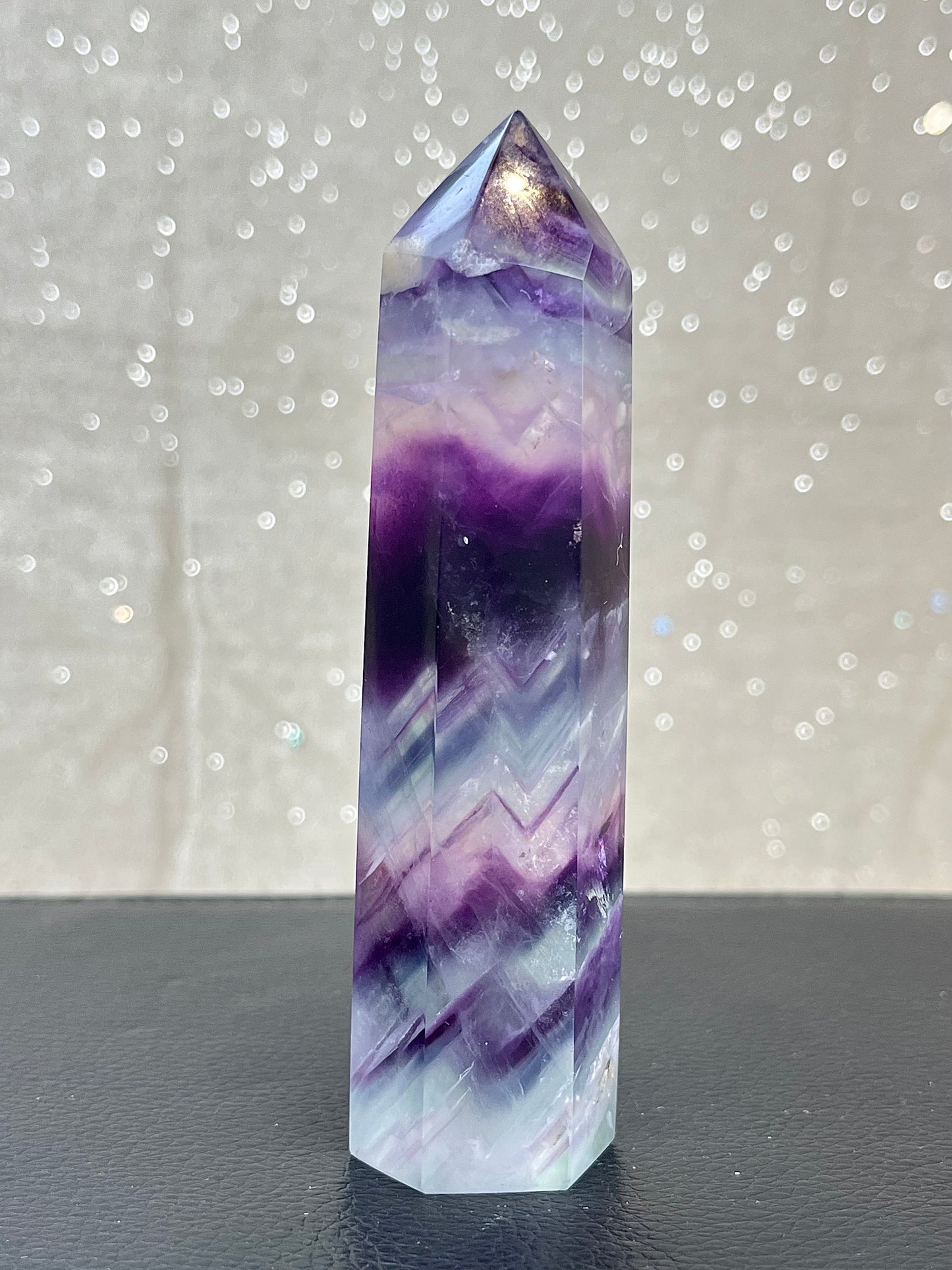 Rainbow Fluorite tower