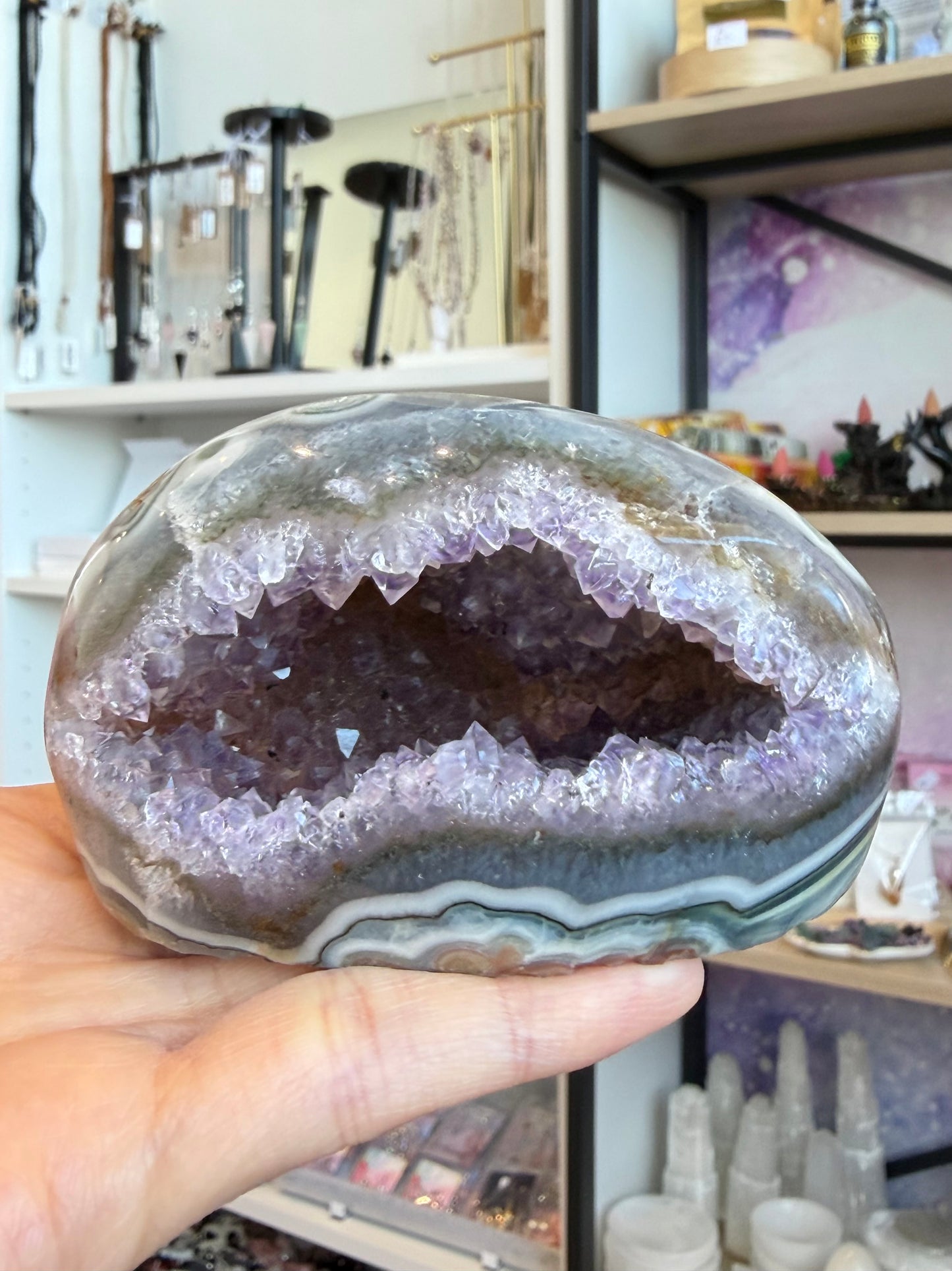 Ametyst geode