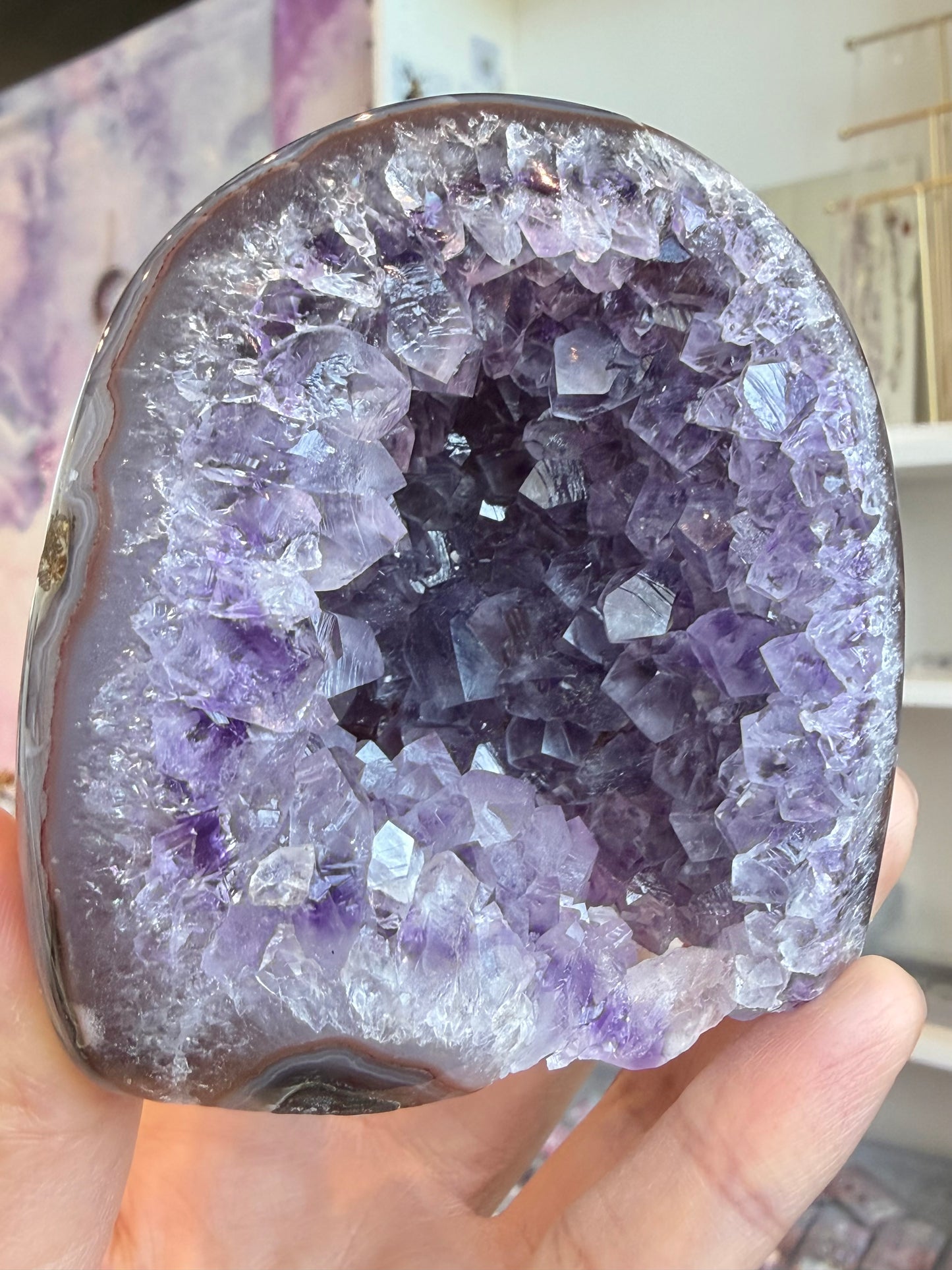 Ametyst geode