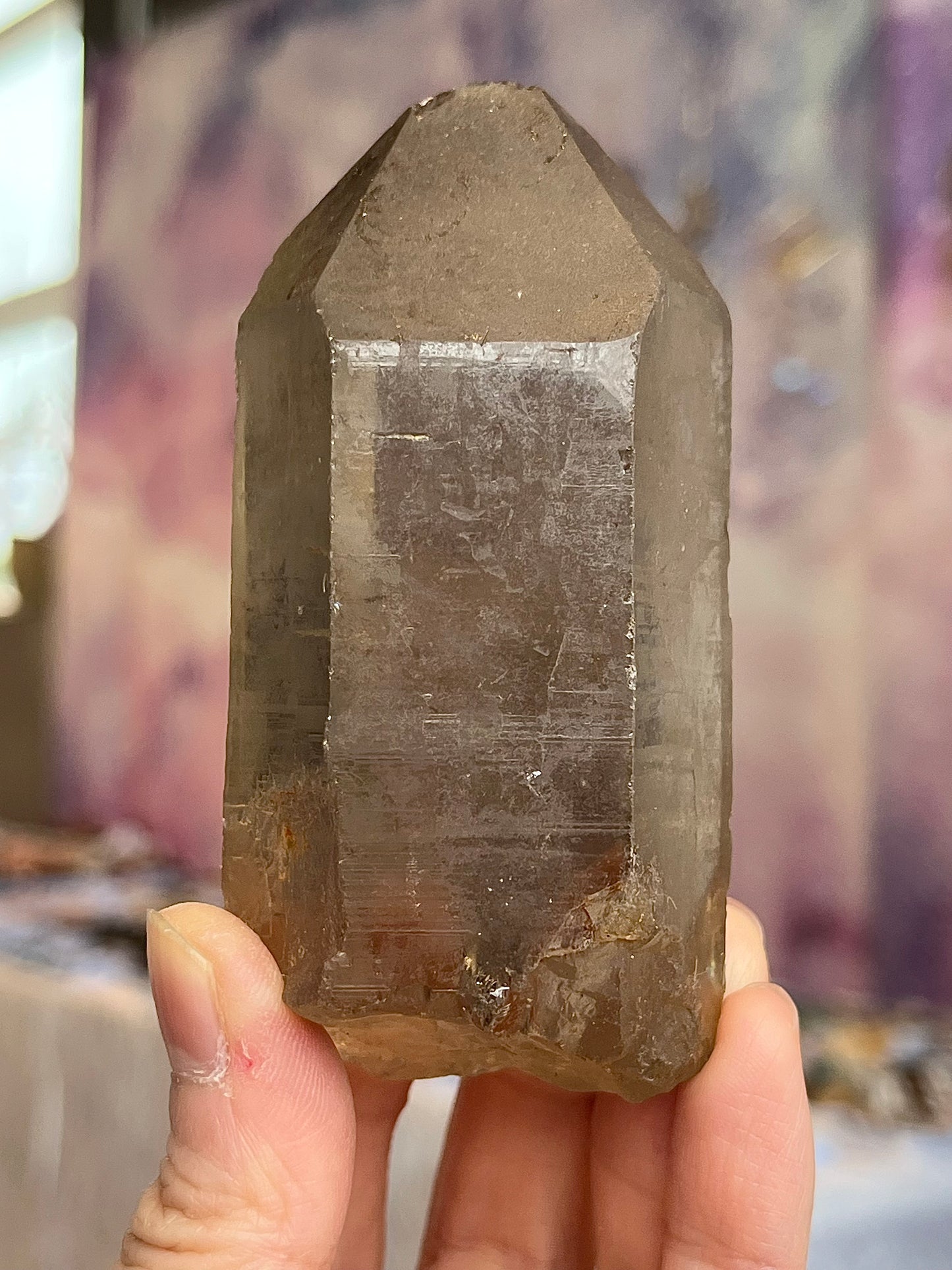 Natural Smoky Quartz Point
