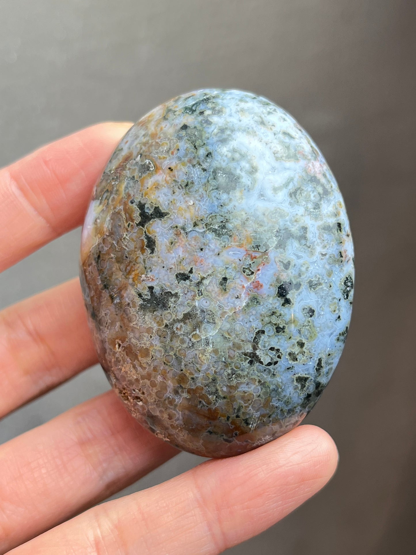 Jaspis(Cosmic jaspis) Håndstein