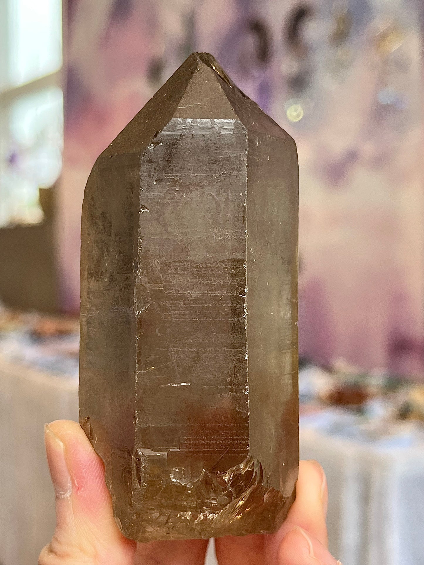 Natural Smoky Quartz Point
