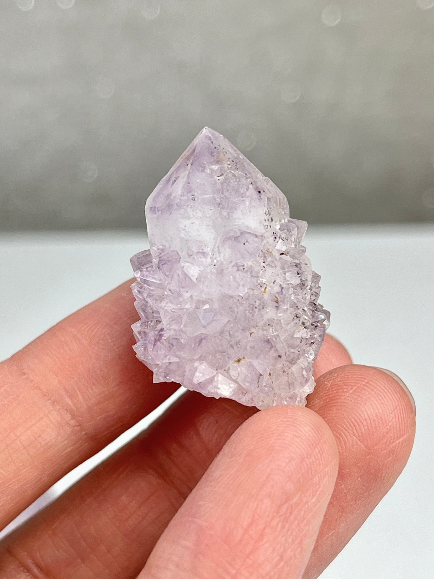 Ametyst kaktuskvarts (spirit quartz)
