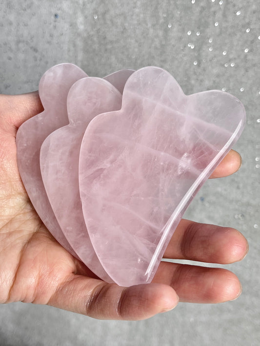 Rosenkvarts Gua Sha