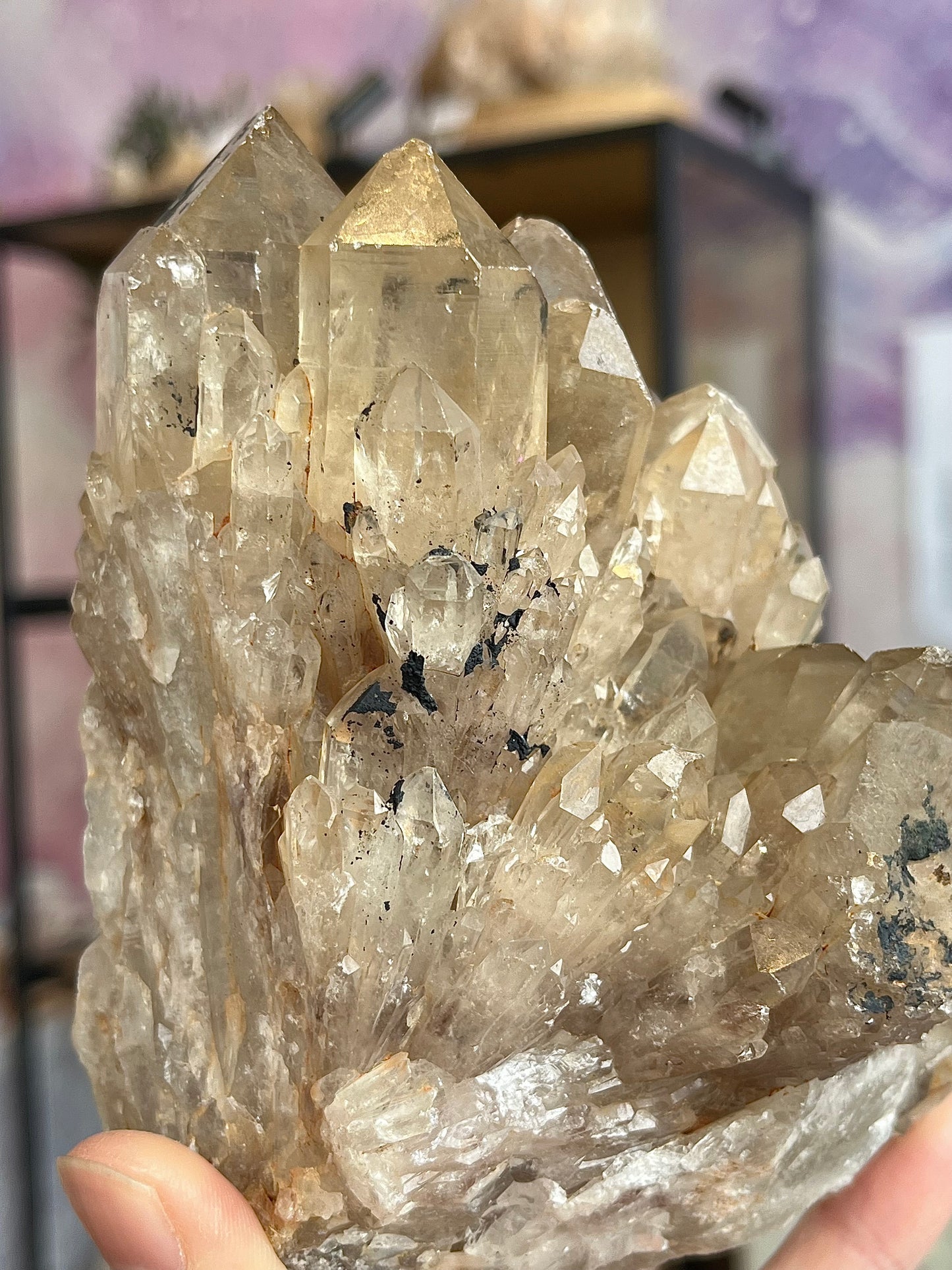 Naturlig citrin fra Kongo (Kundalini citrin) XL