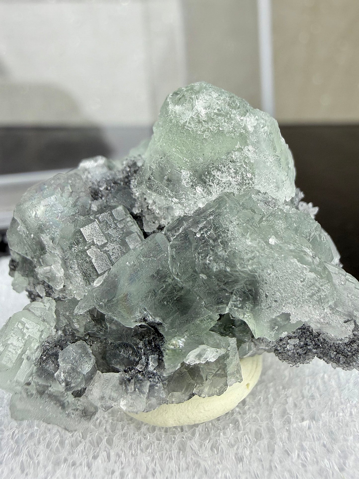 Fluorite with box