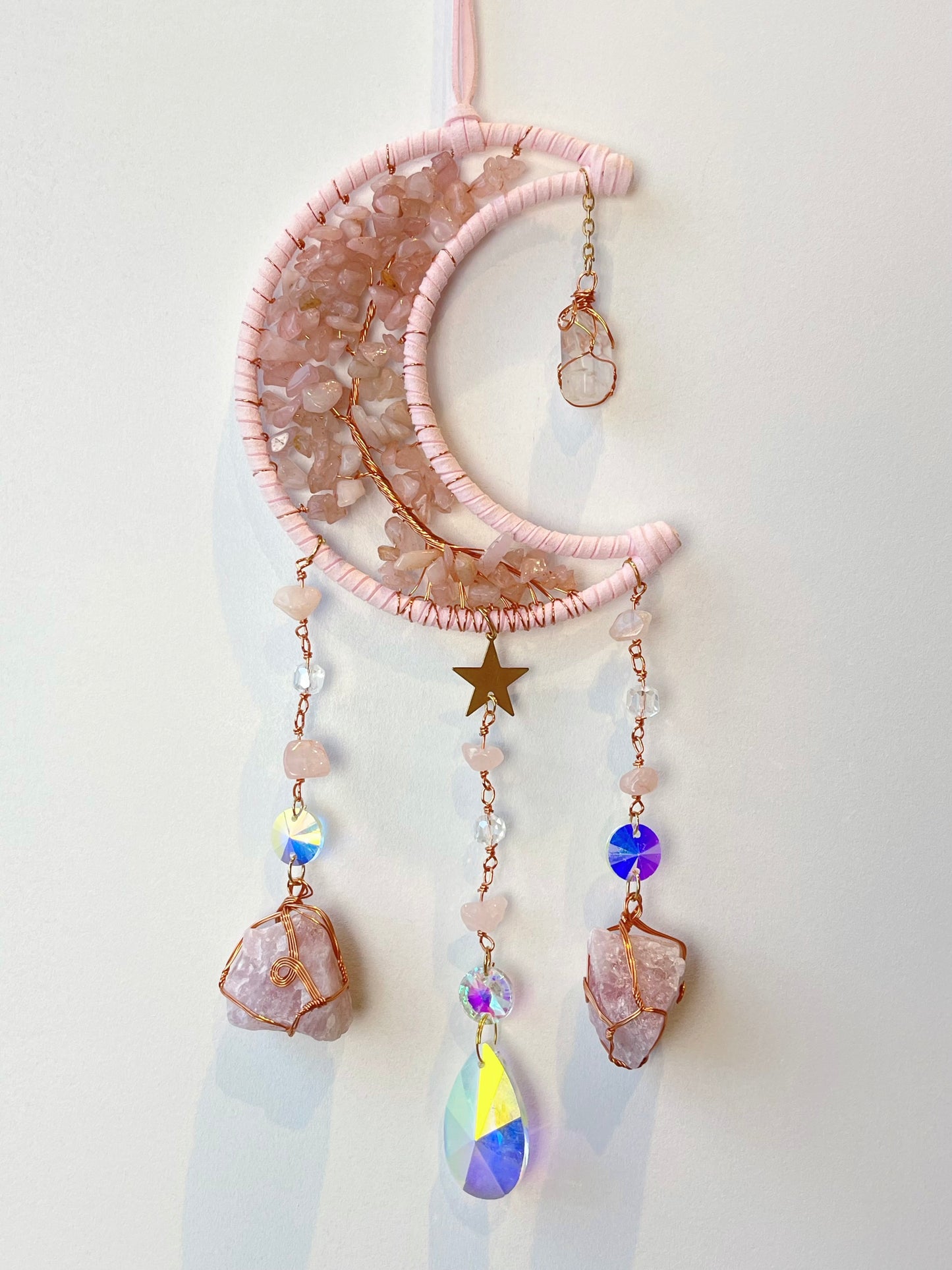 Krystall solfanger, Rosenkvarts