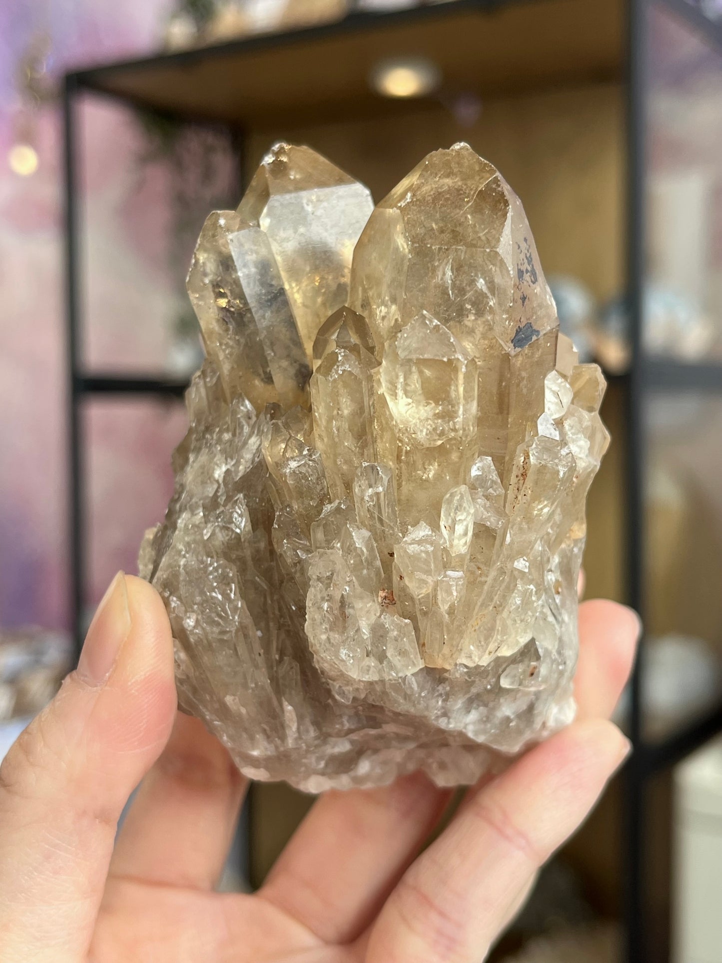 Naturlig citrin fra Kongo (Kundalini citrin)