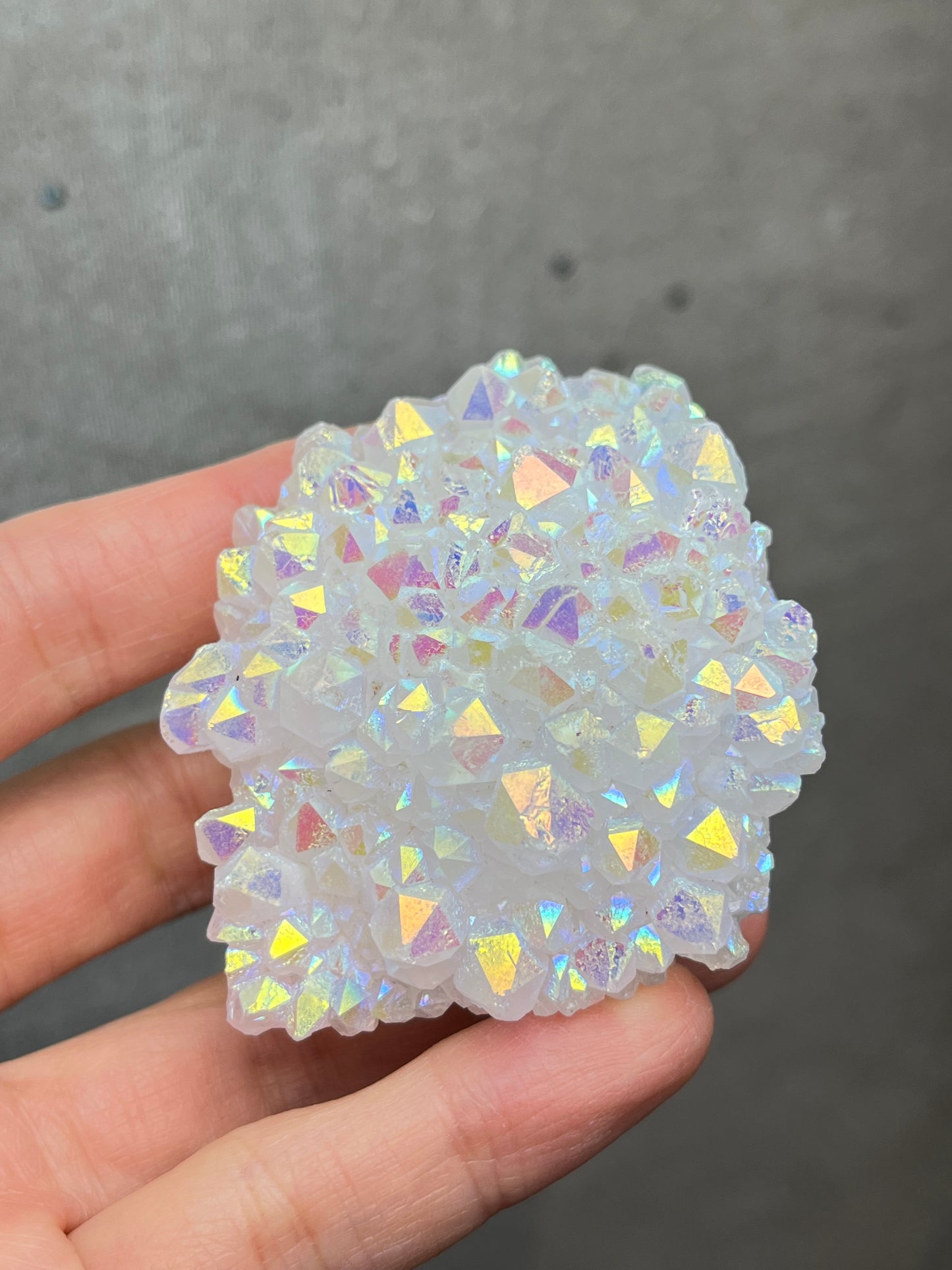 Aurakrystall Gruppe Regnbue