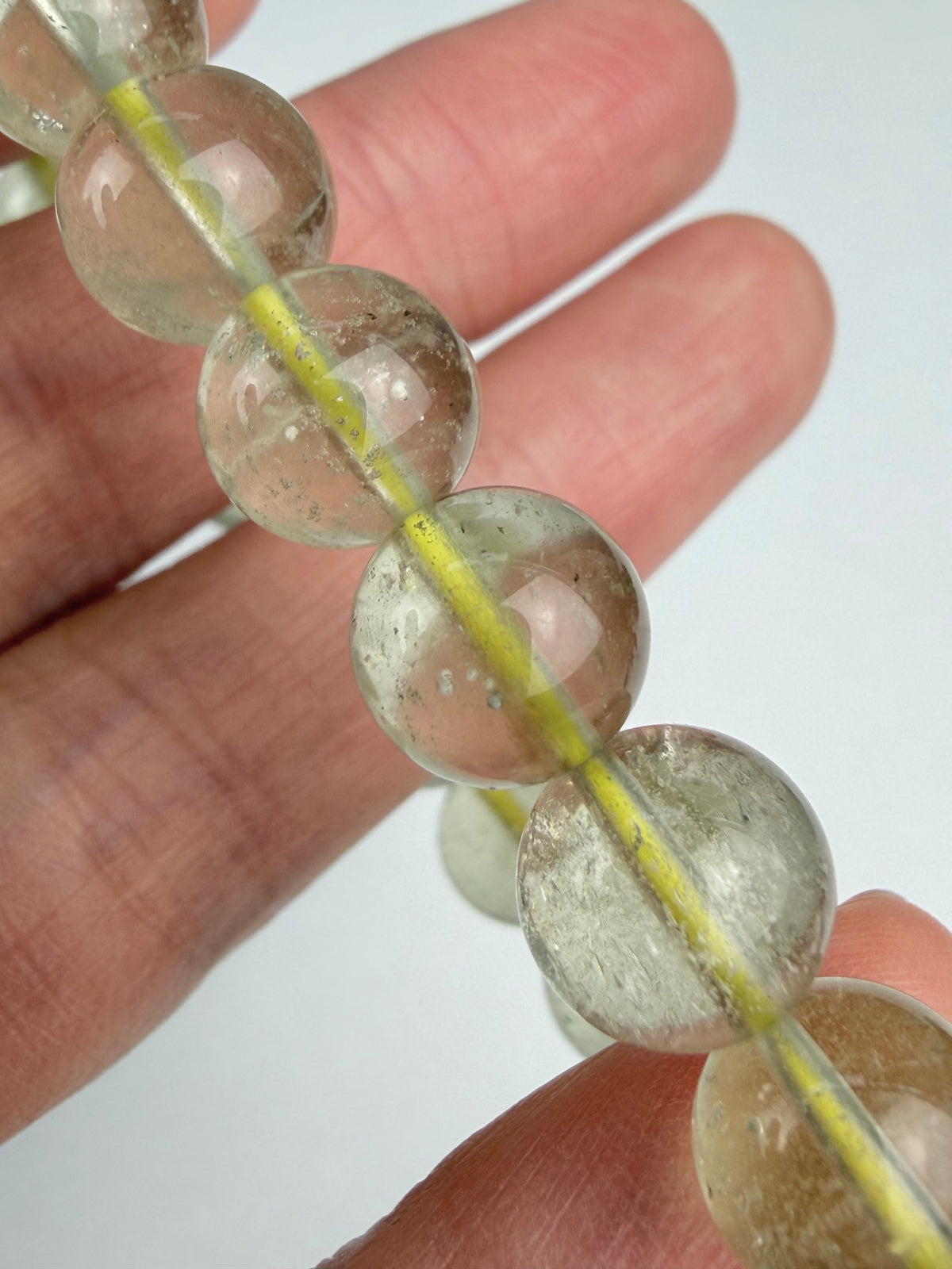 Libyan Desert Glass armbånd 9mm+