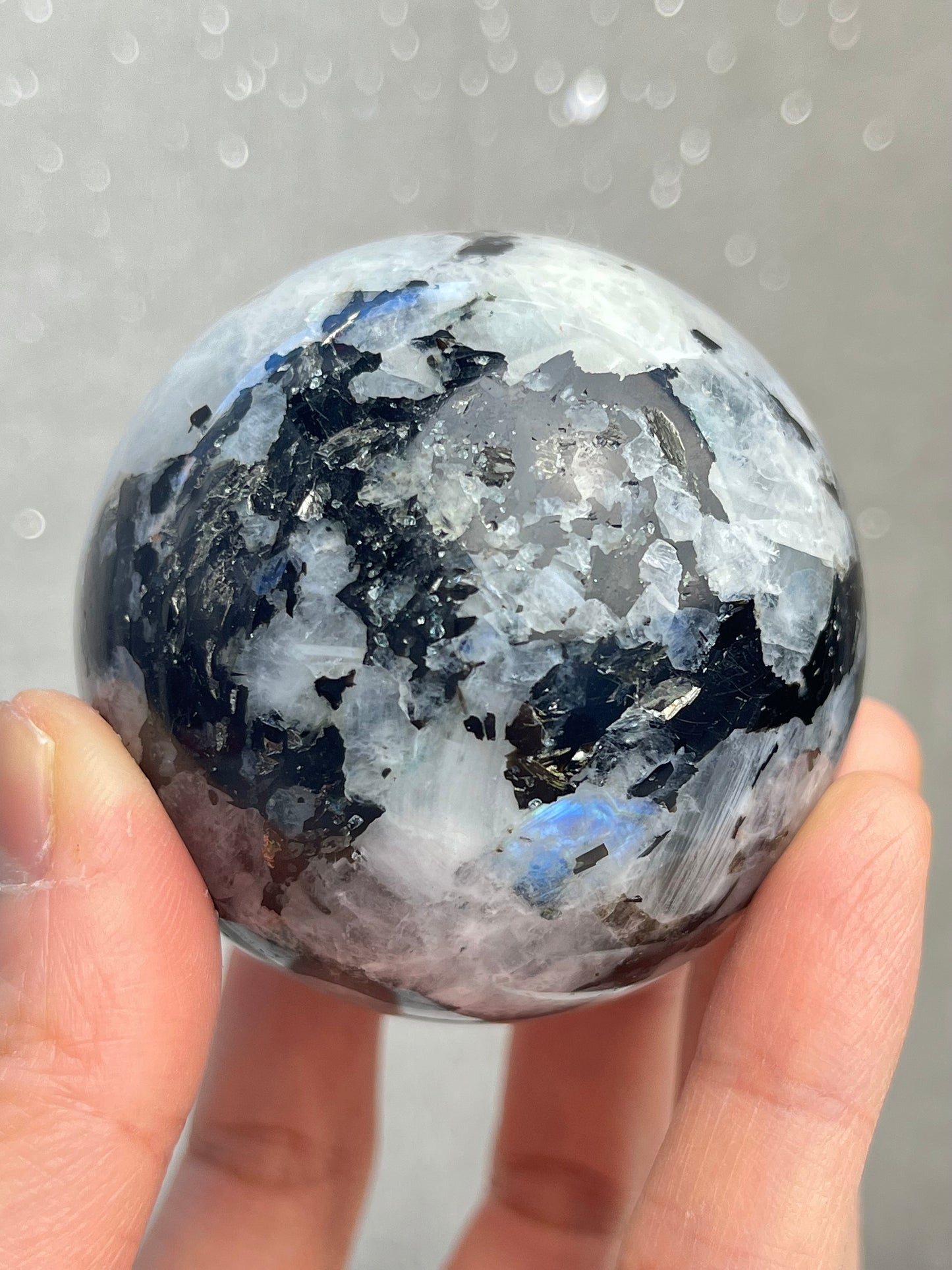 Rainbow Moonstone Ball
