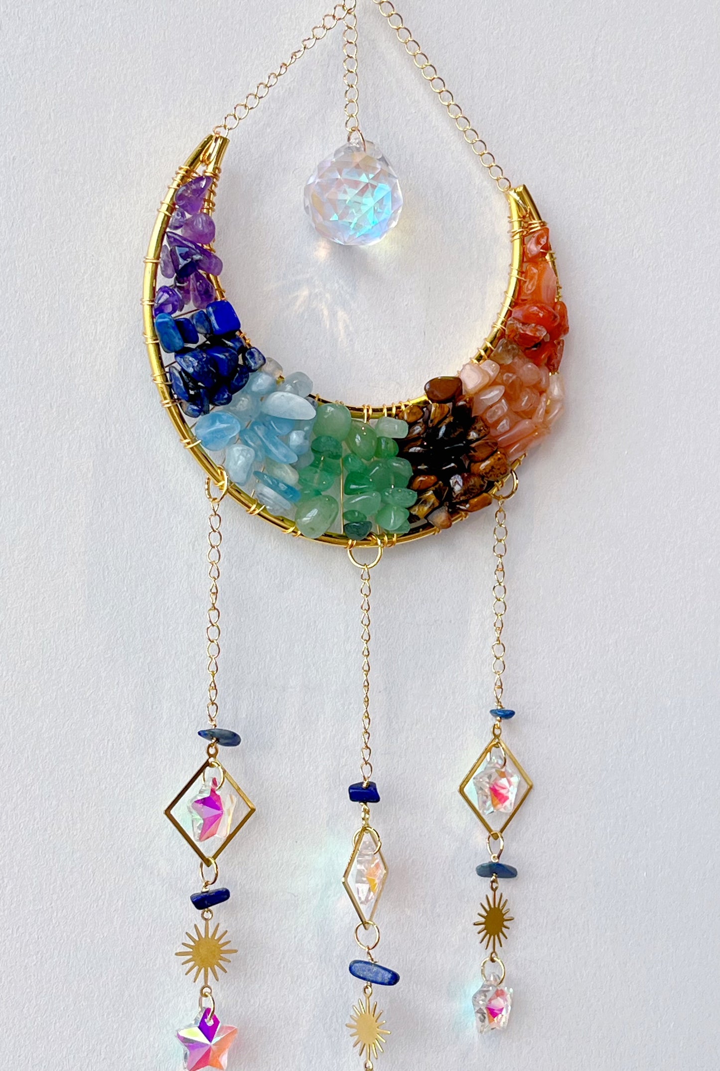 Krystall solfanger, Chakra