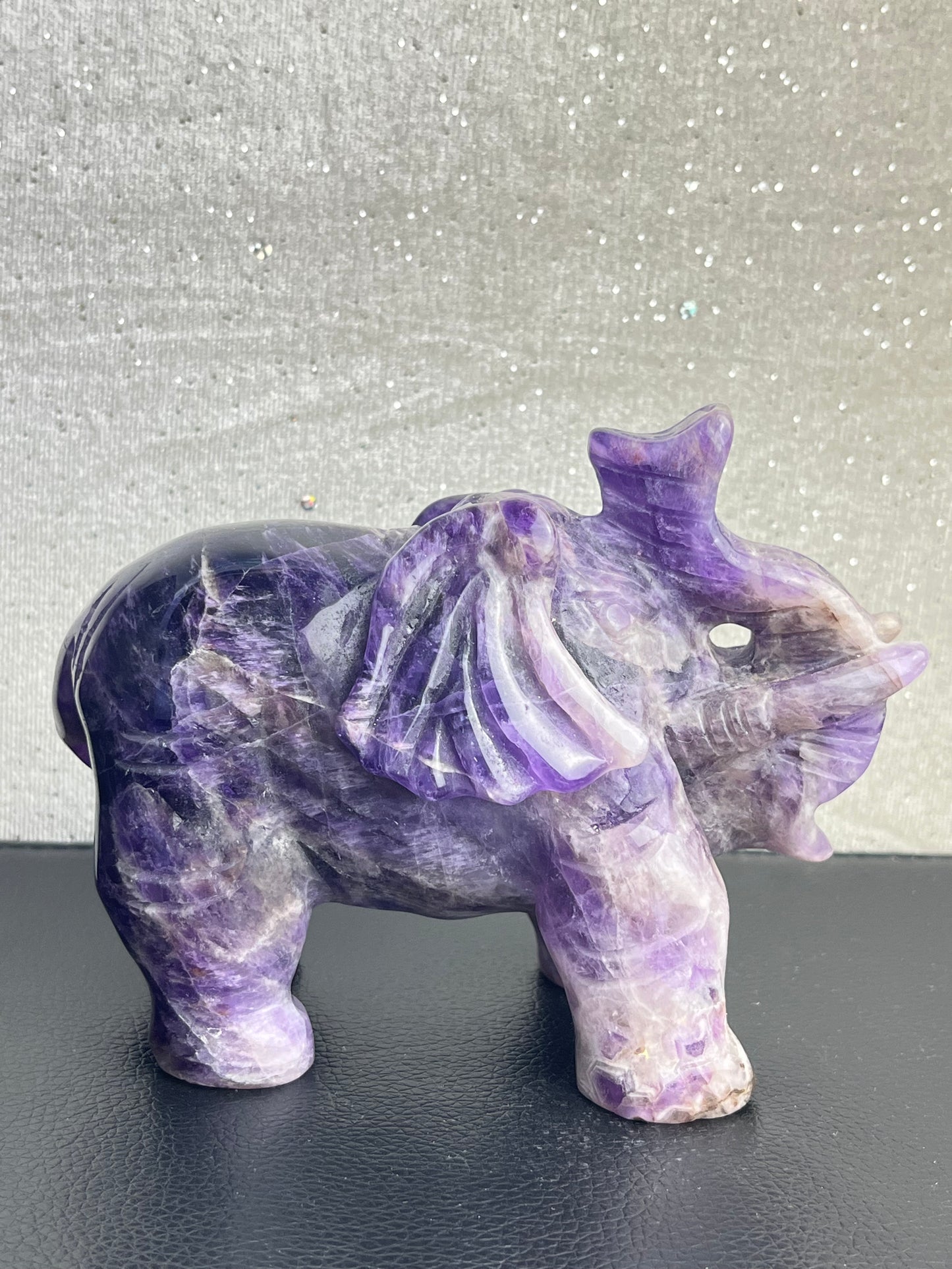 Bånd Ametyst Elefant