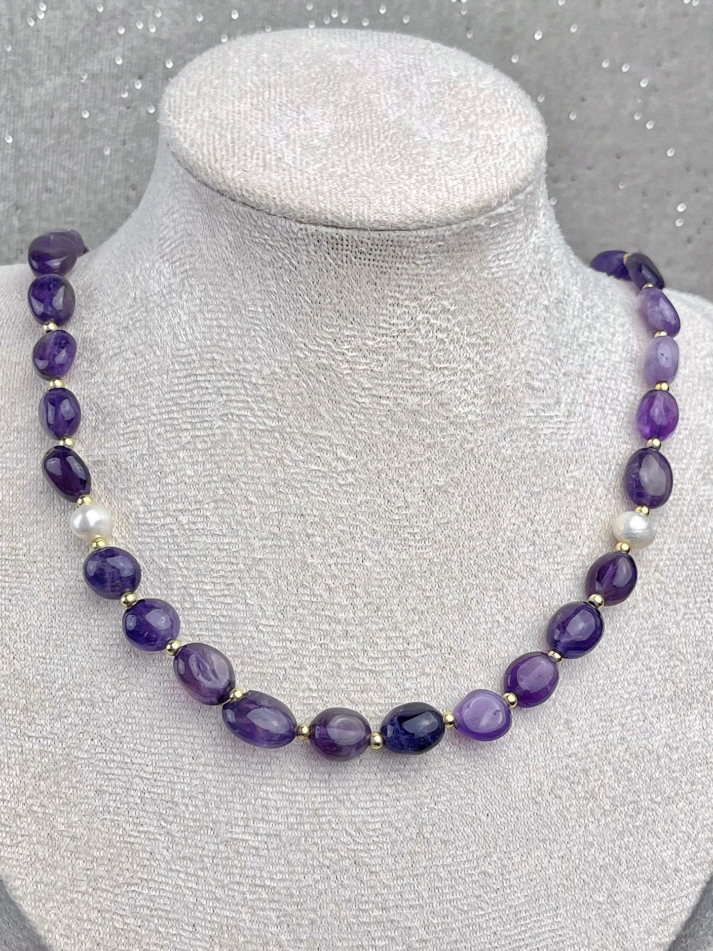 Ametyst Halskjede