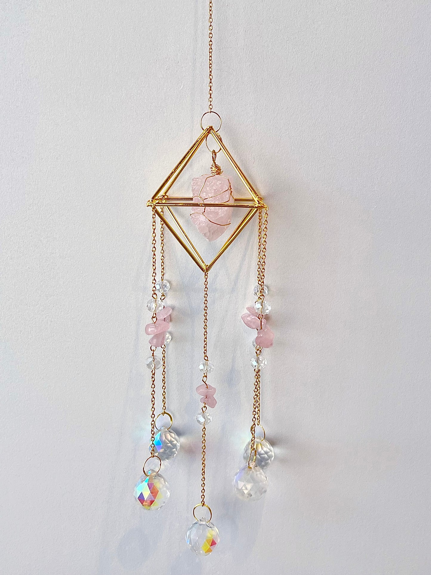 Krystall solfanger, Rosenkvarts